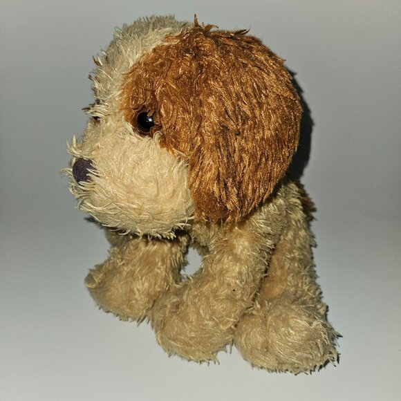 People Pals Aurora Brown Puppy Dog Plush 10" Stuffed Animal Toy - Picture 2 of 9